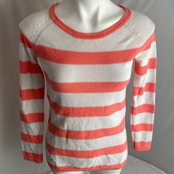 Lilly Pulitzer Paige Yummy Melon Summertime Stripe - Picture 2 of 16